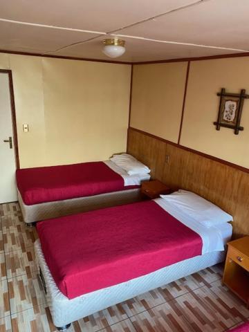 Nikos II Adventure Vandrehjem Puerto Natales Eksteriør billede